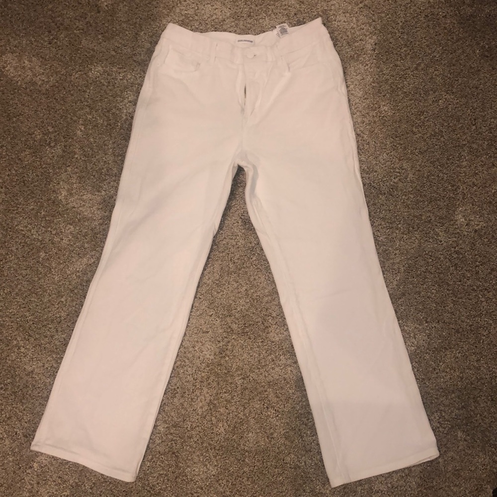Good American white jeans